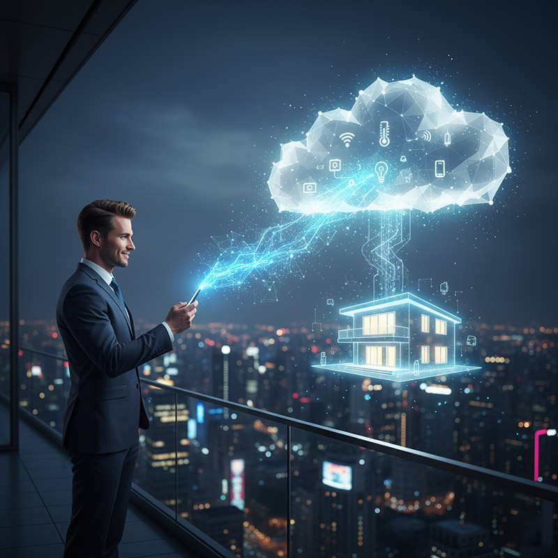 Zdalne sterowanie przez sieć wi-fi