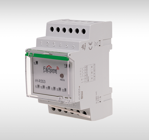 Przekaźnik trójkanałowy z nadajnikiem trójkanałowym